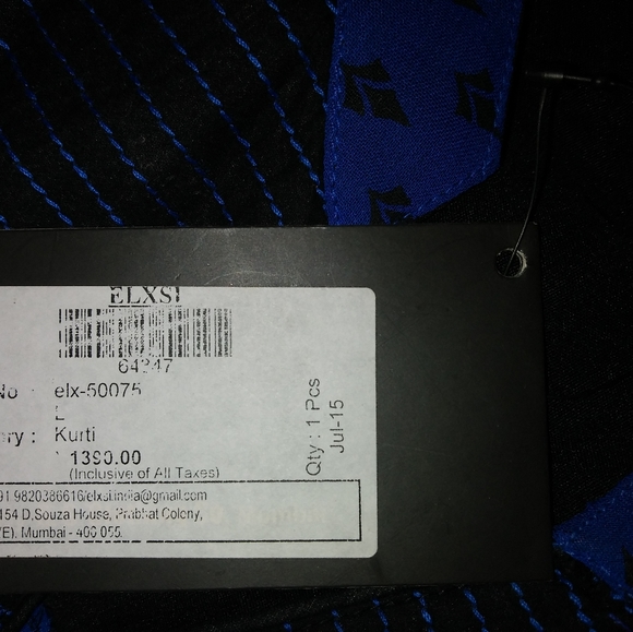 ELXSI D'signers Creativity TUNIC - Picture 7 of 7